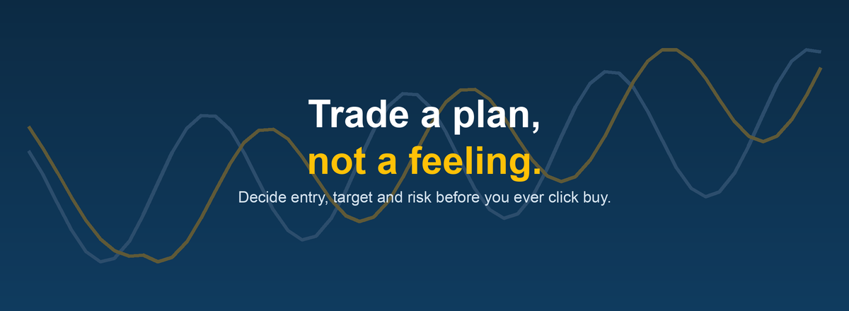 Do we need trading plans?